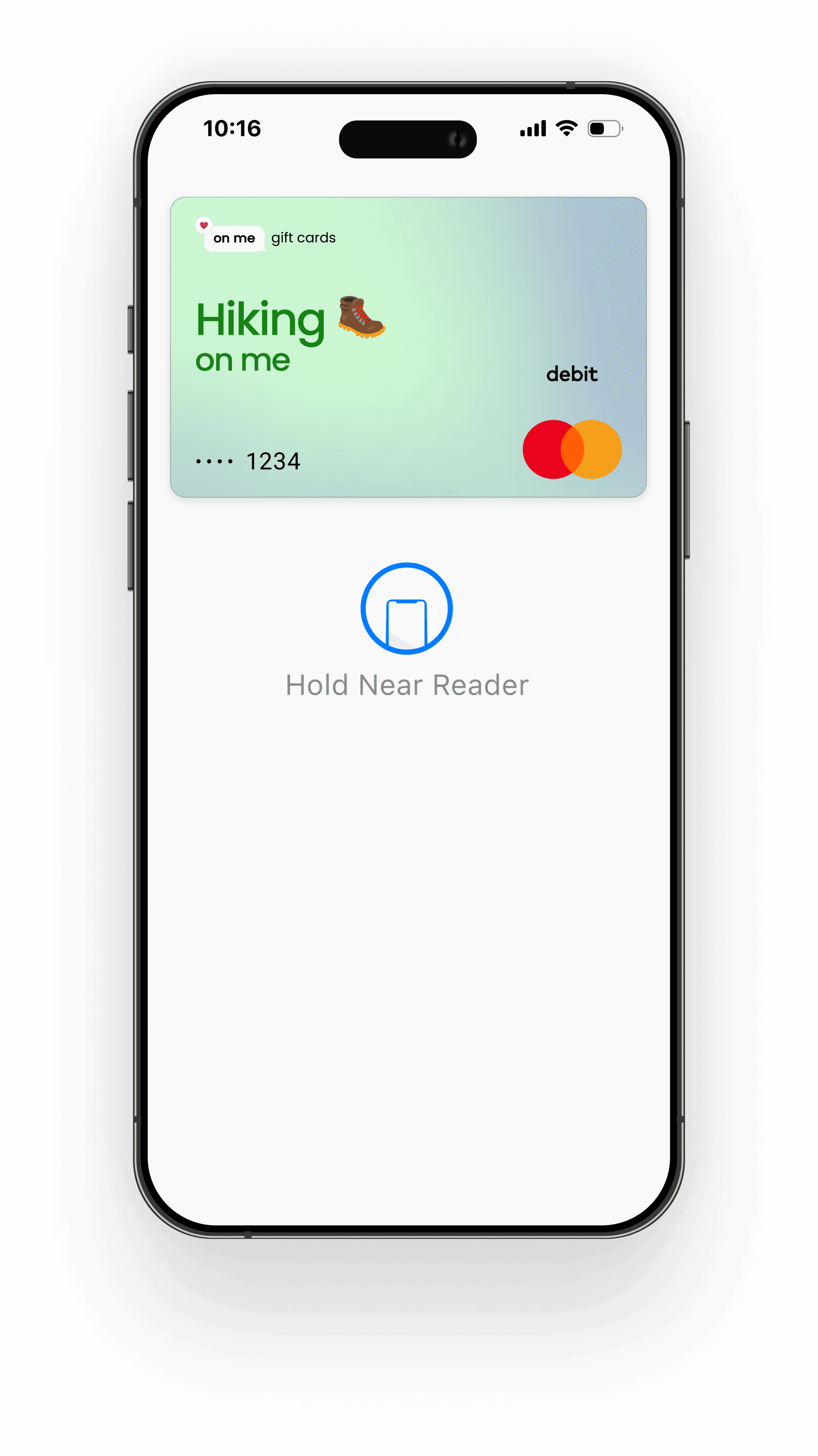 On Me cards work with Apple Pay and Google Wallet