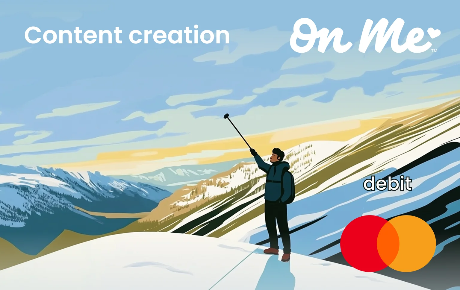 Content creation On Me gift card image