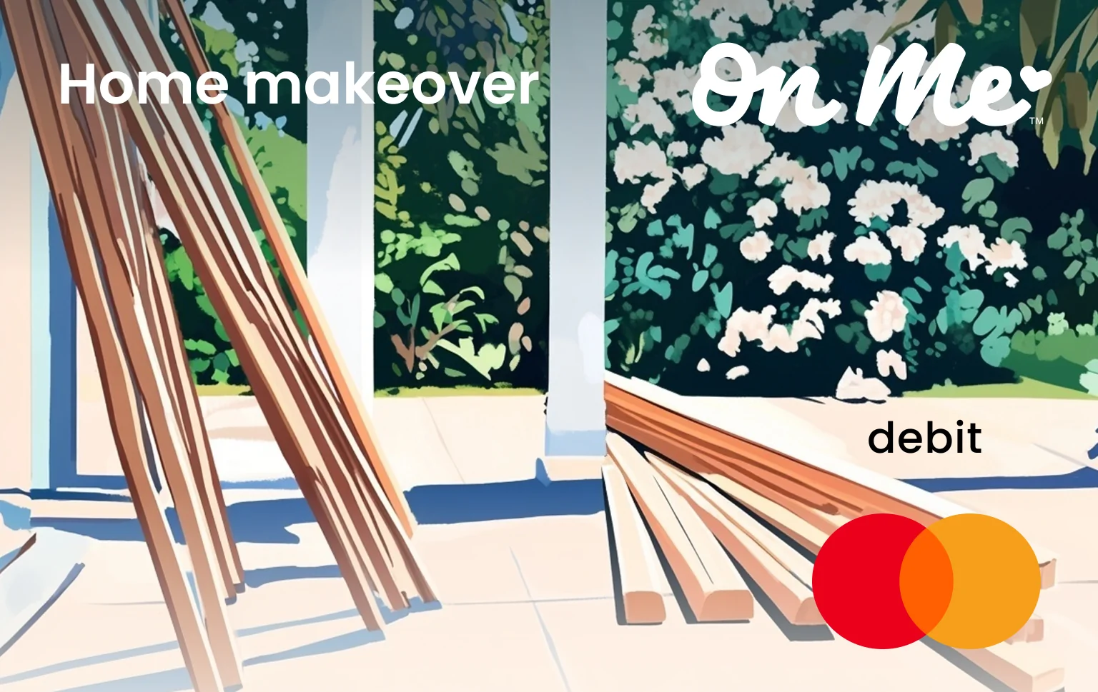 Home makeover On Me gift card image