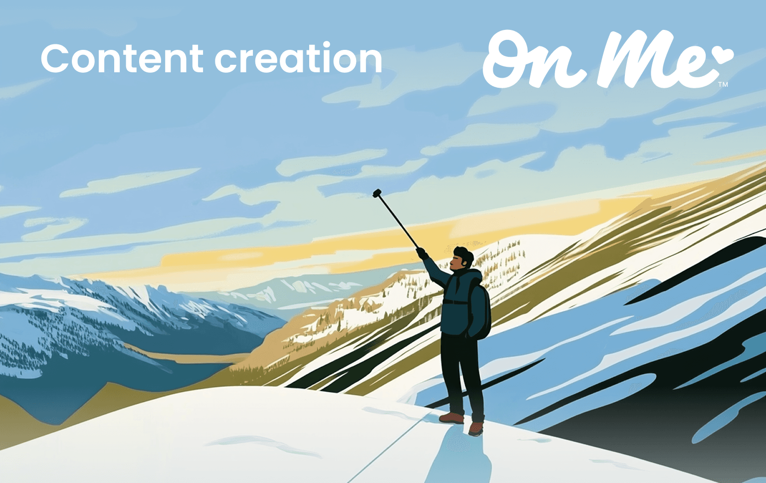 Content creation On Me gift card image