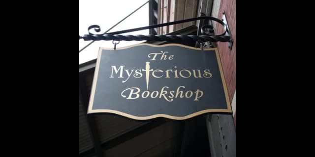 The Mysterious Bookshop logo
