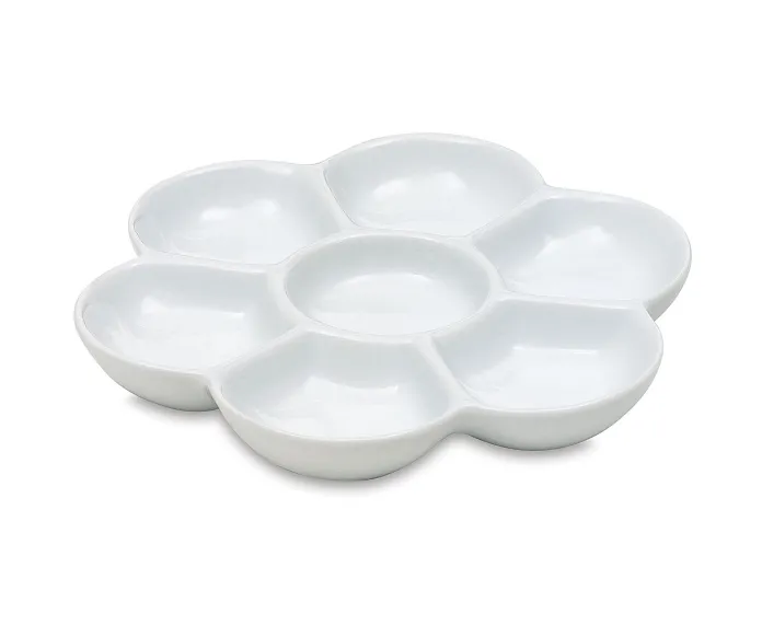 Picture of the product: Richeson Flower Porcelain Mixing Tray