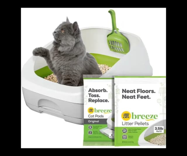 Picture of the product: Tidy Cats Litter Box System, BREEZE System Starter Kit Litter Box