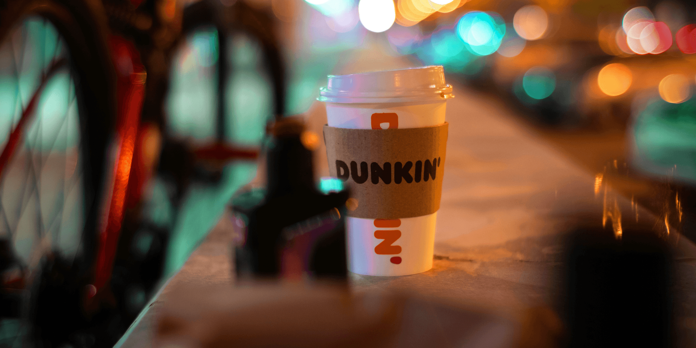 a cup of coffee