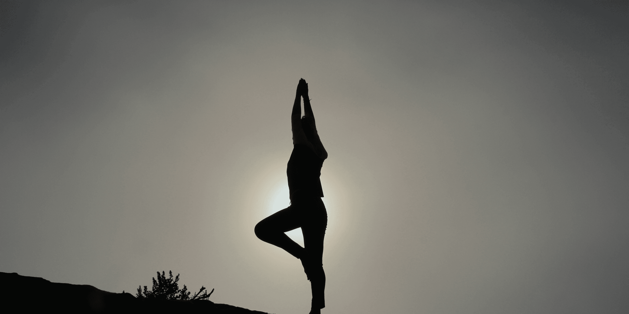 person doing yoga exercises.