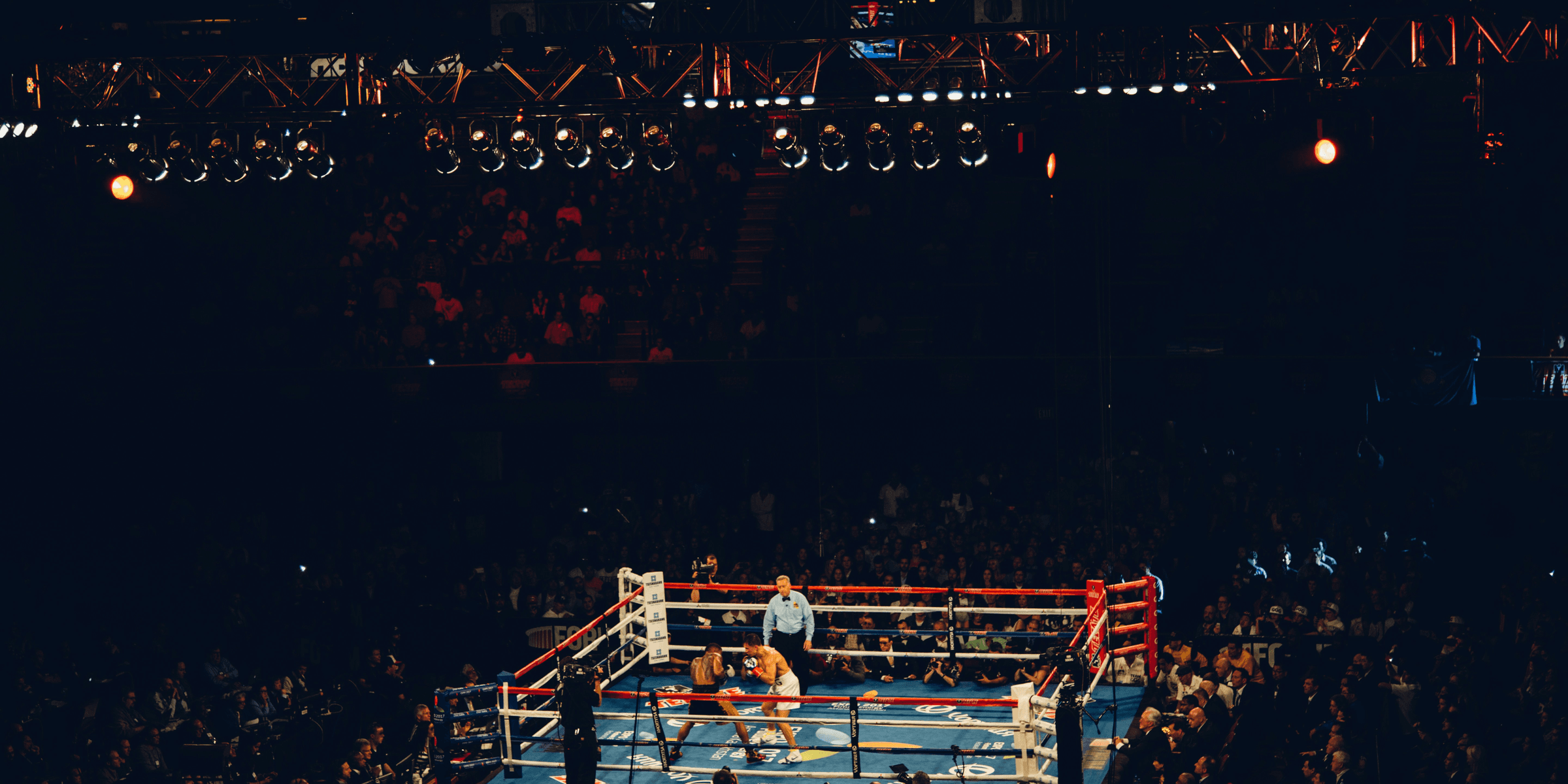 boxing ring.