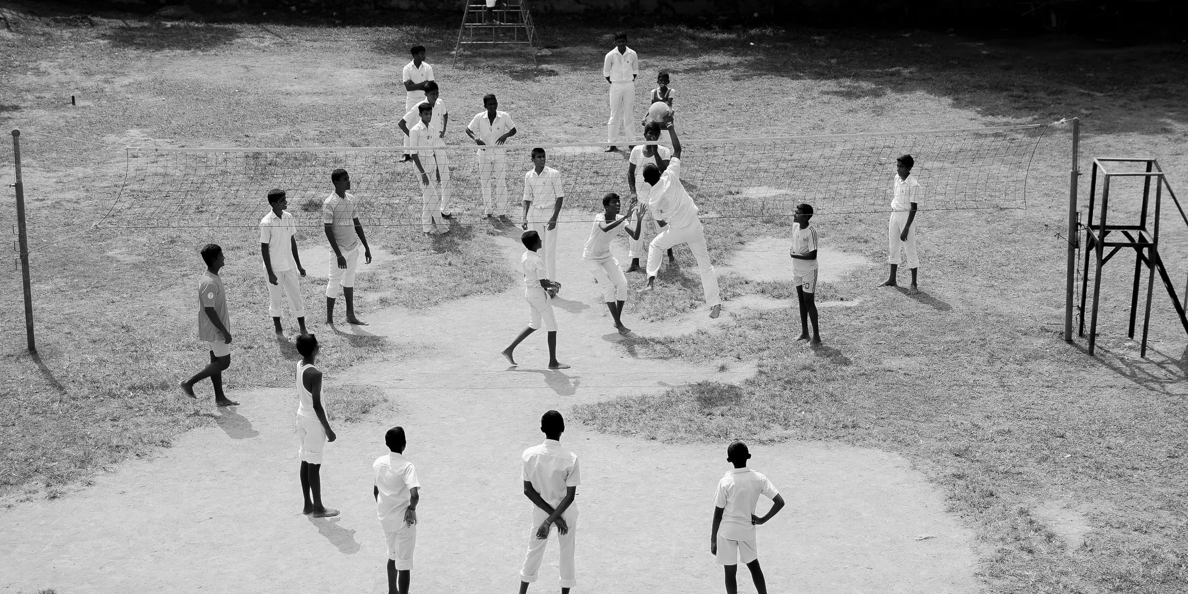 group of people playing baseball