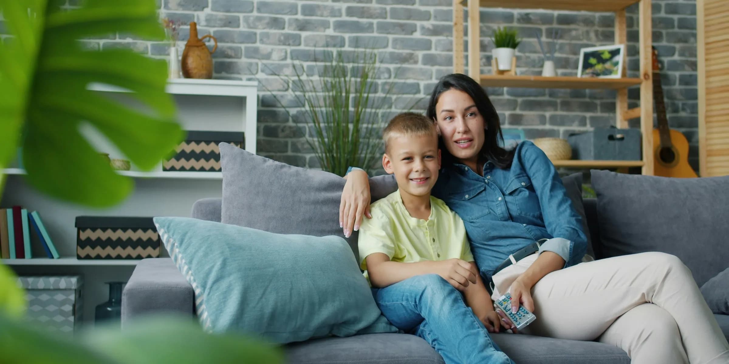 group of people staring at monitor inside room