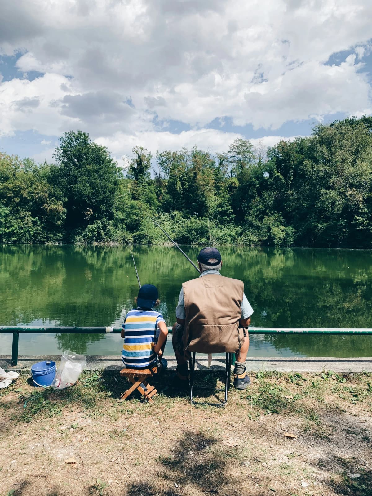 Fishing imagery