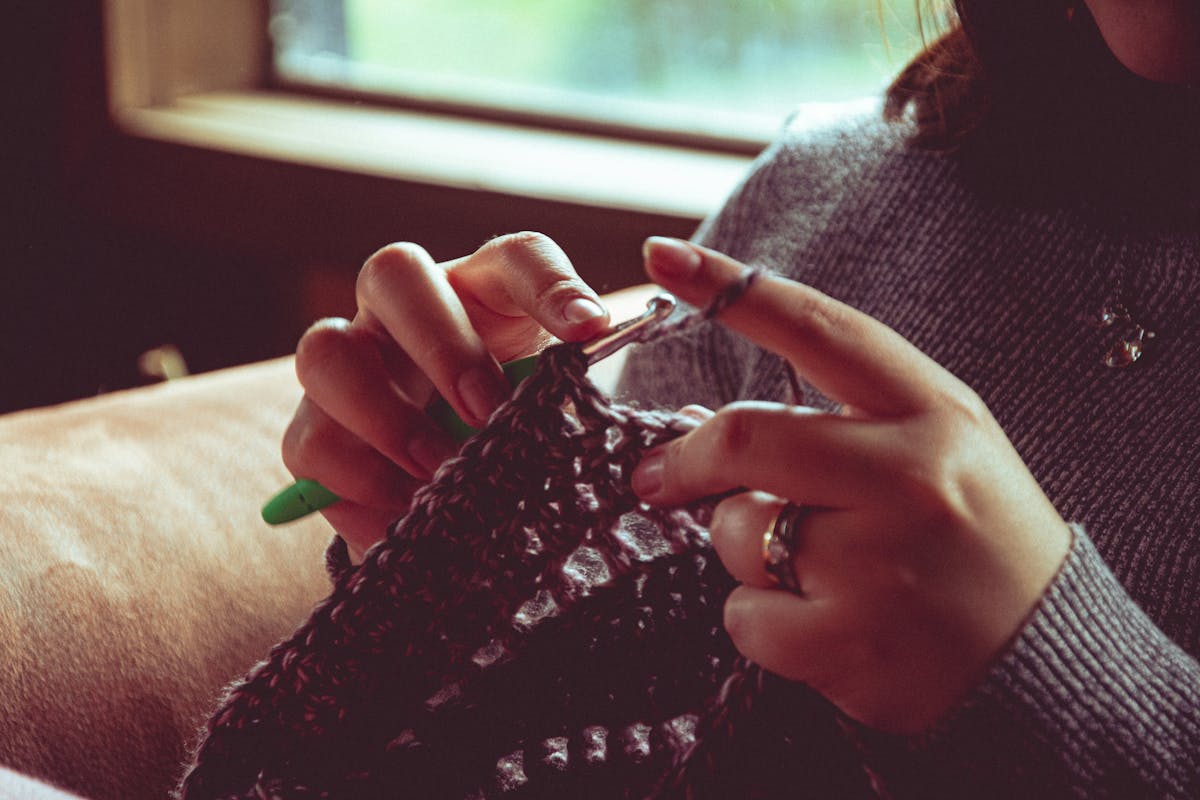 Knitting imagery