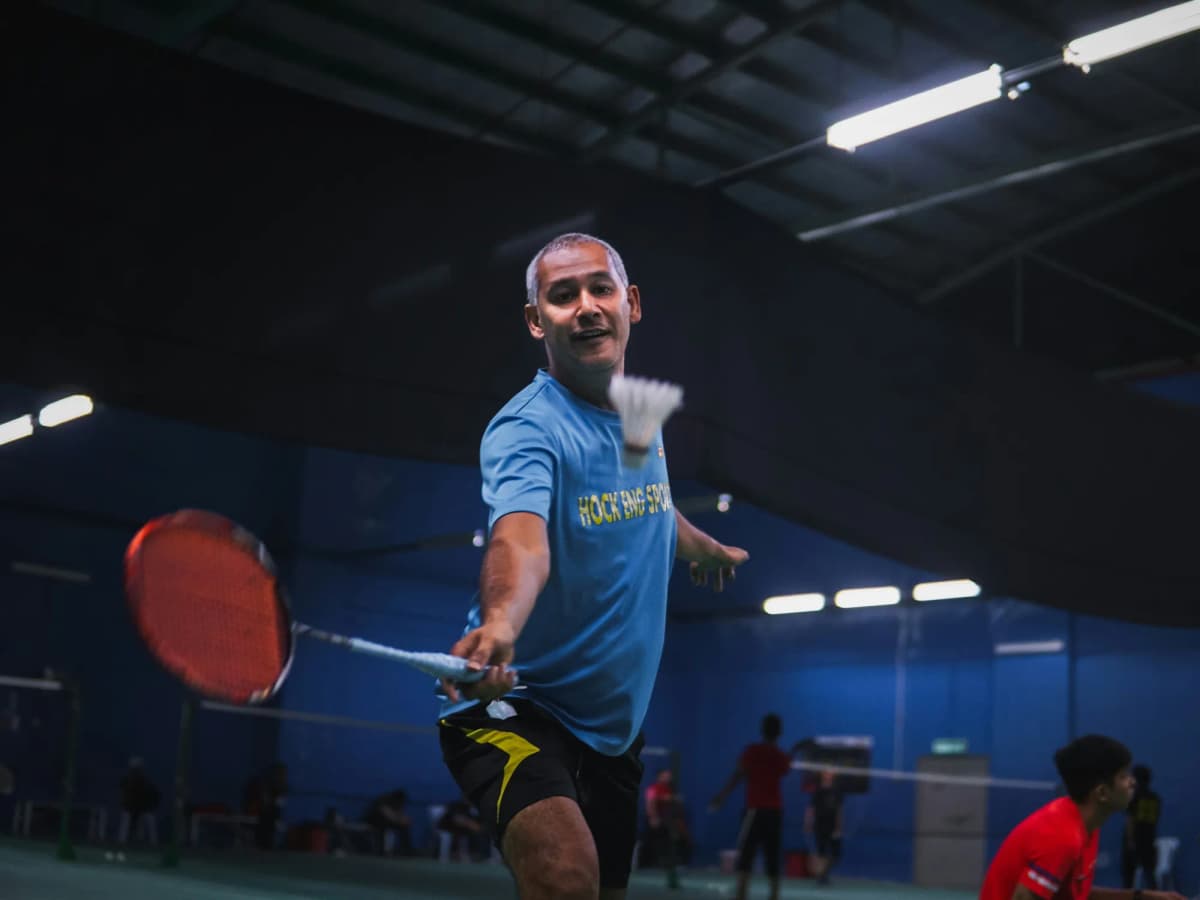 Badminton imagery