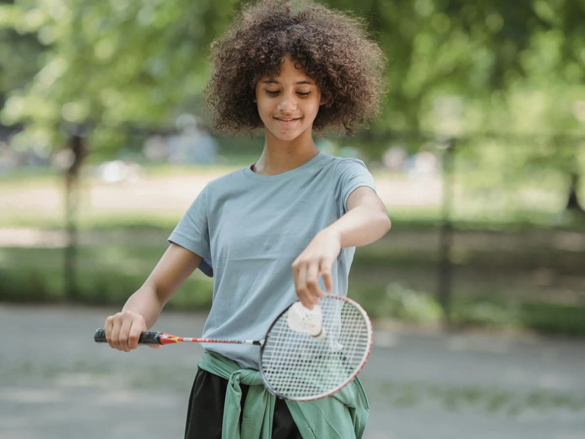 Badminton imagery