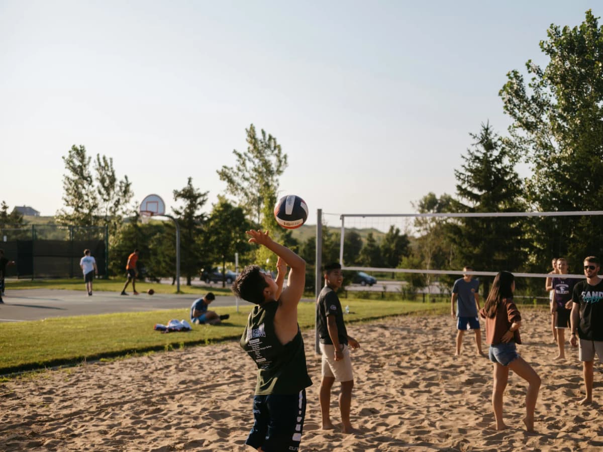 Volleyball imagery