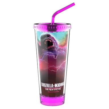 GODZILLA X KONG 24OZ DOUBLE WALL LED LIGHT UP CUP