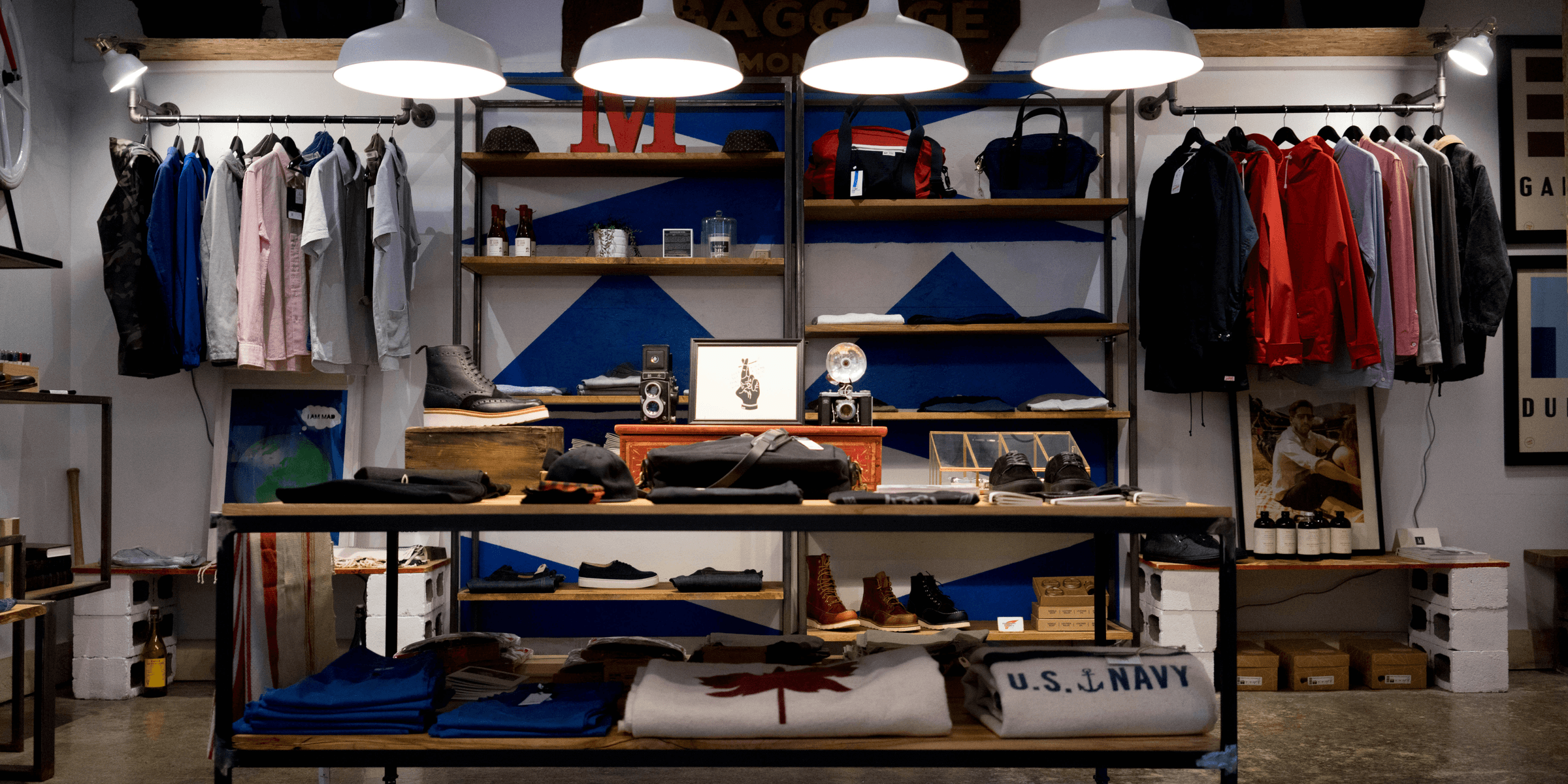 clothes store interior