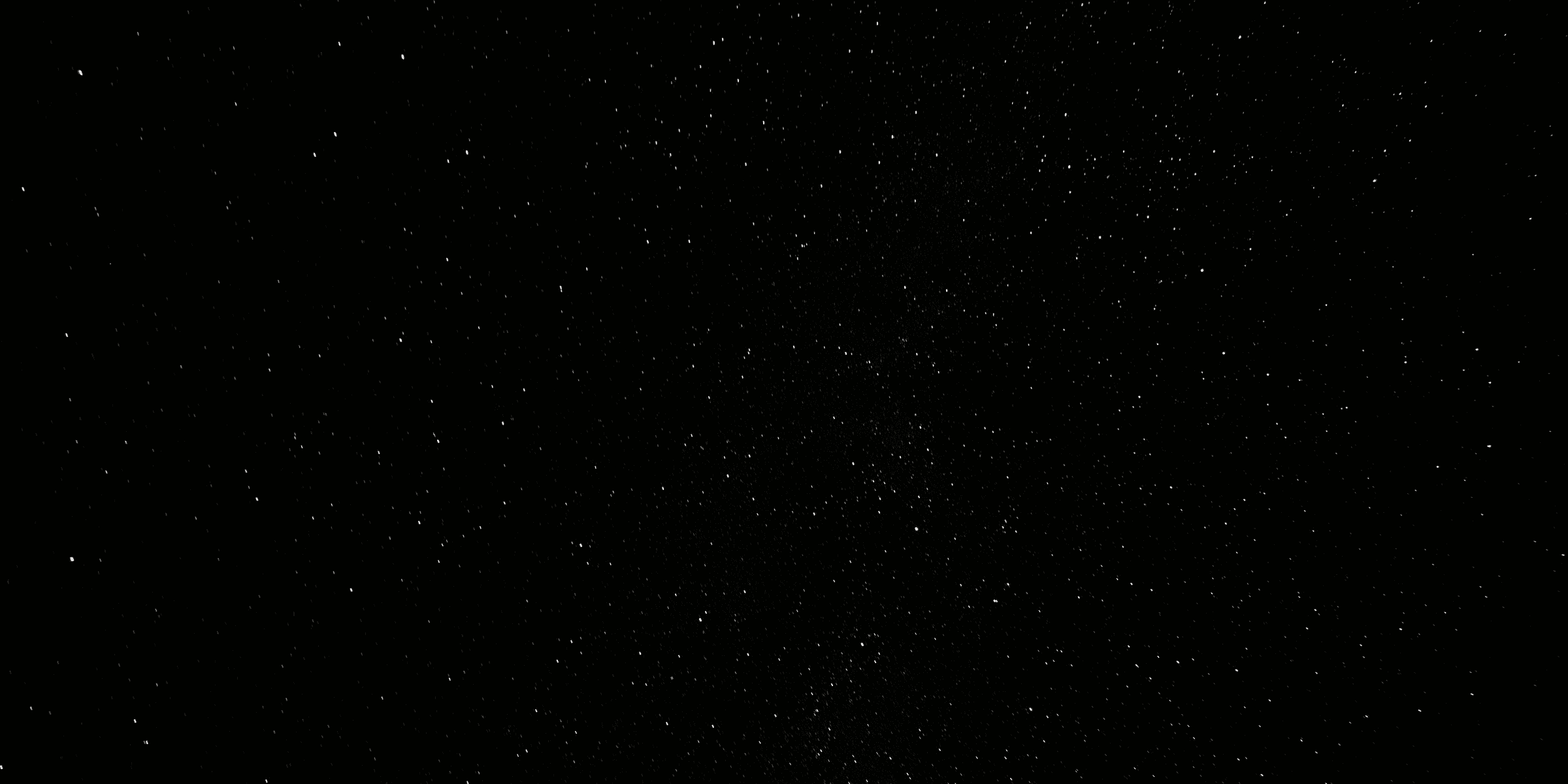 a black sky with a lot of stars