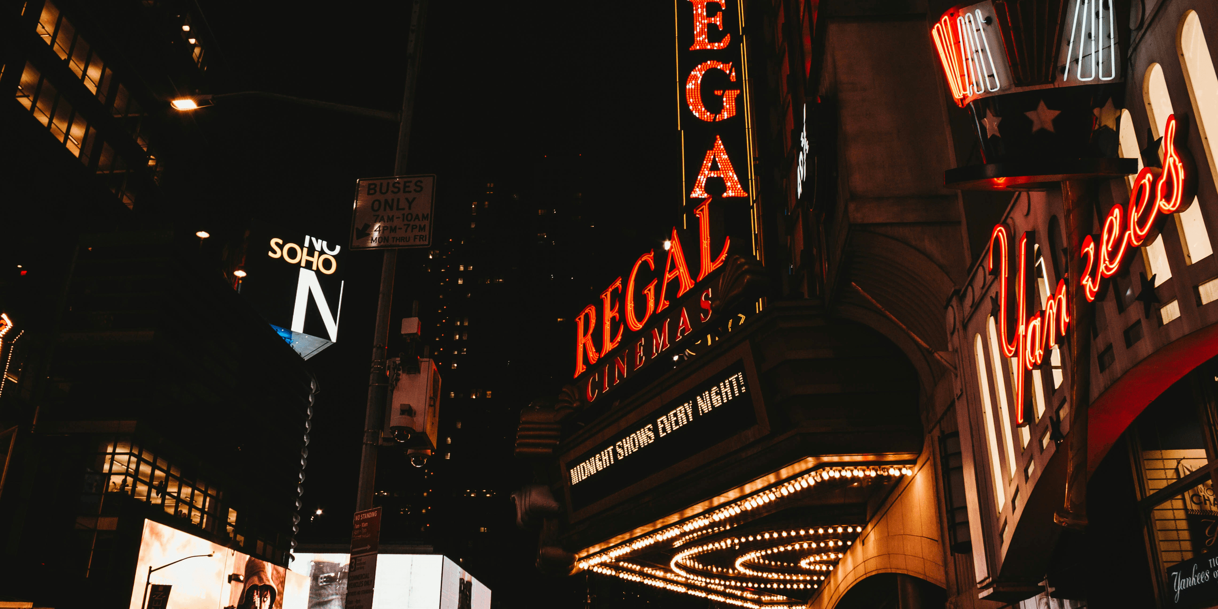 Regal Cinemas building.