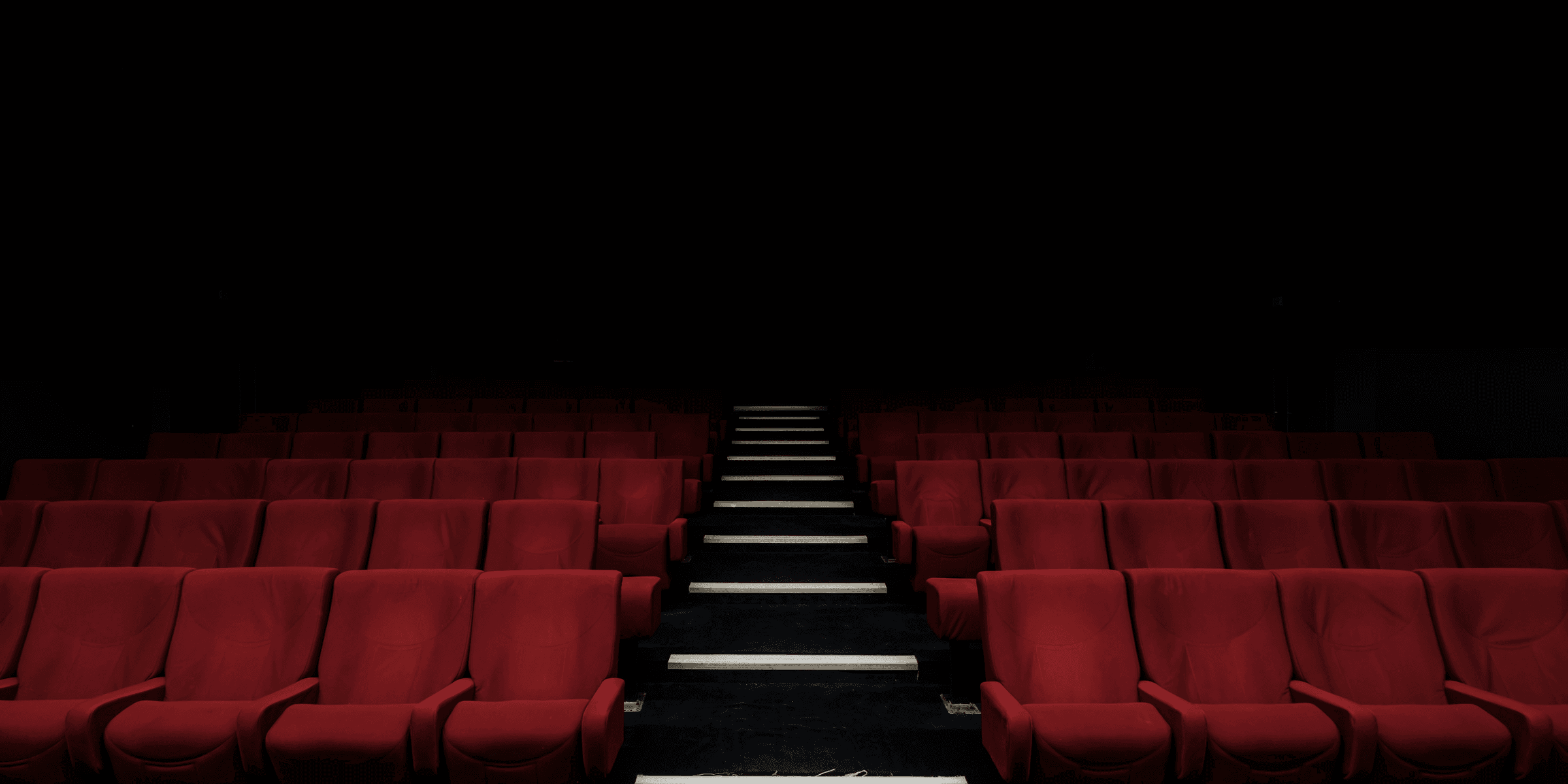 red cinema chair.