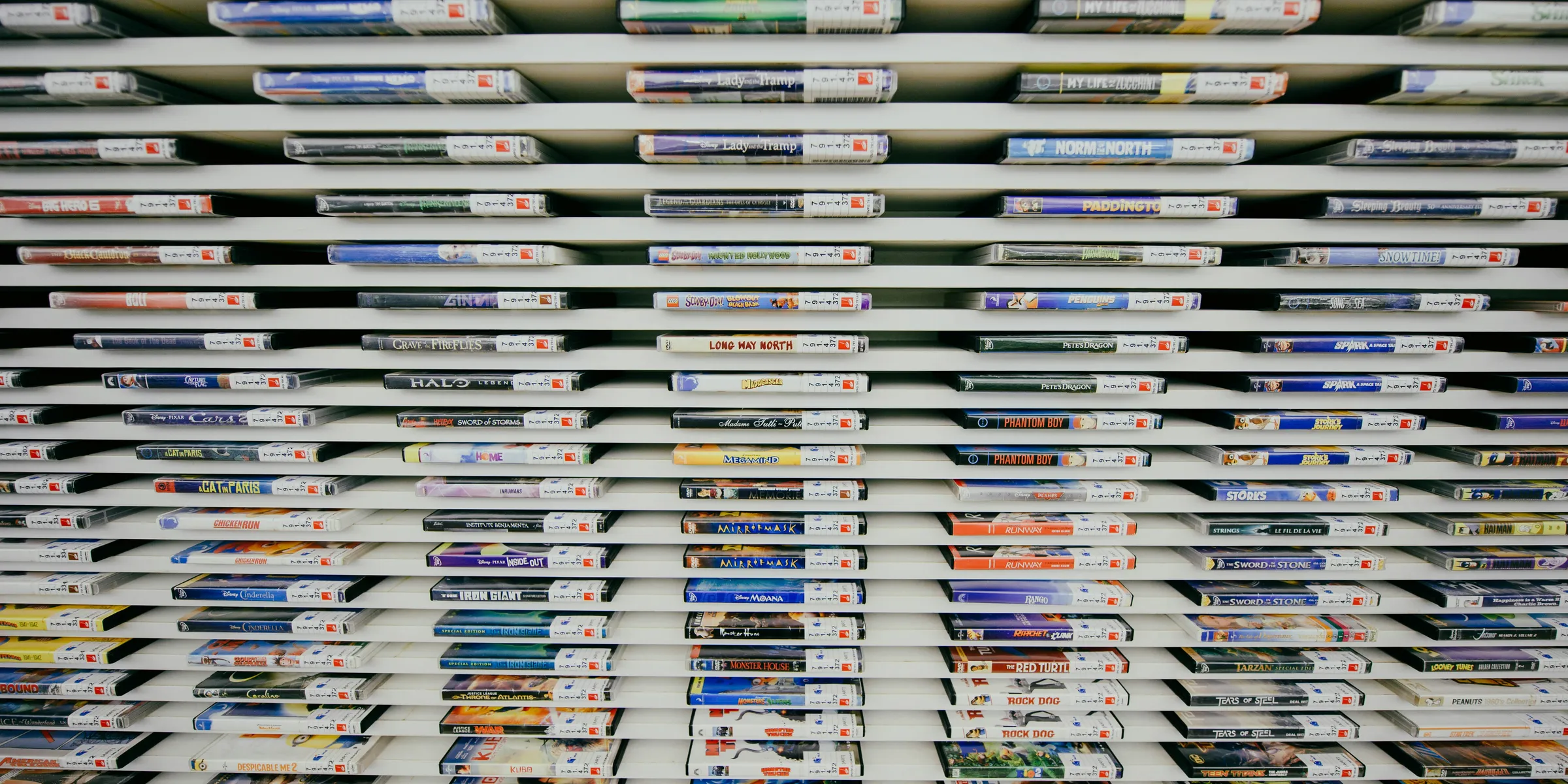 game case collection on shelf