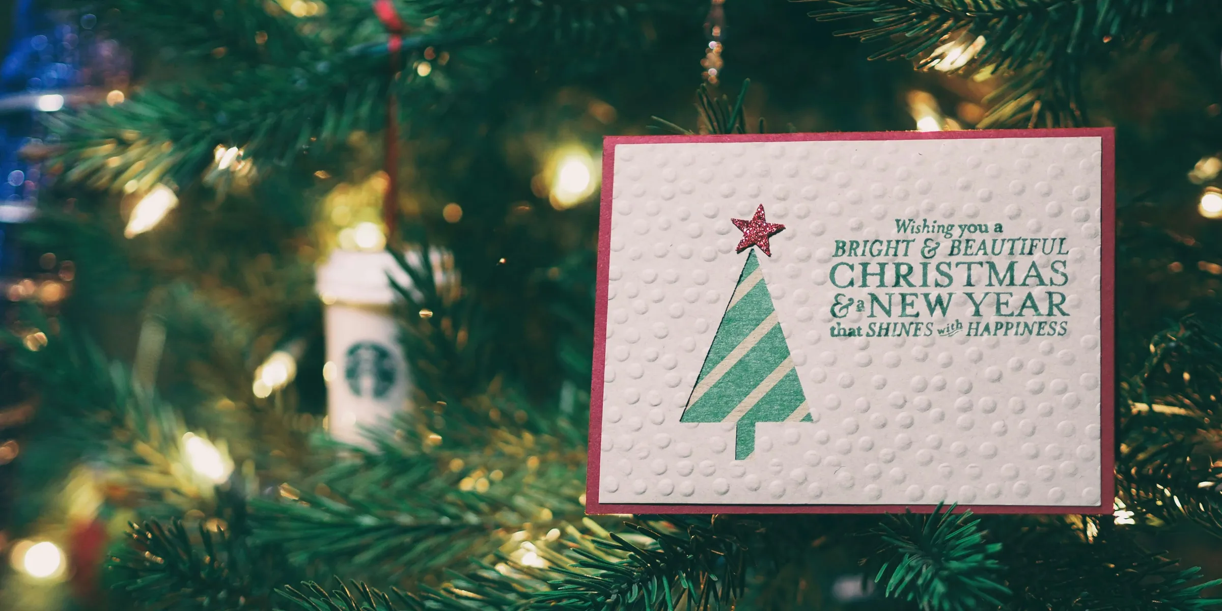 Christmas and New Year gift card