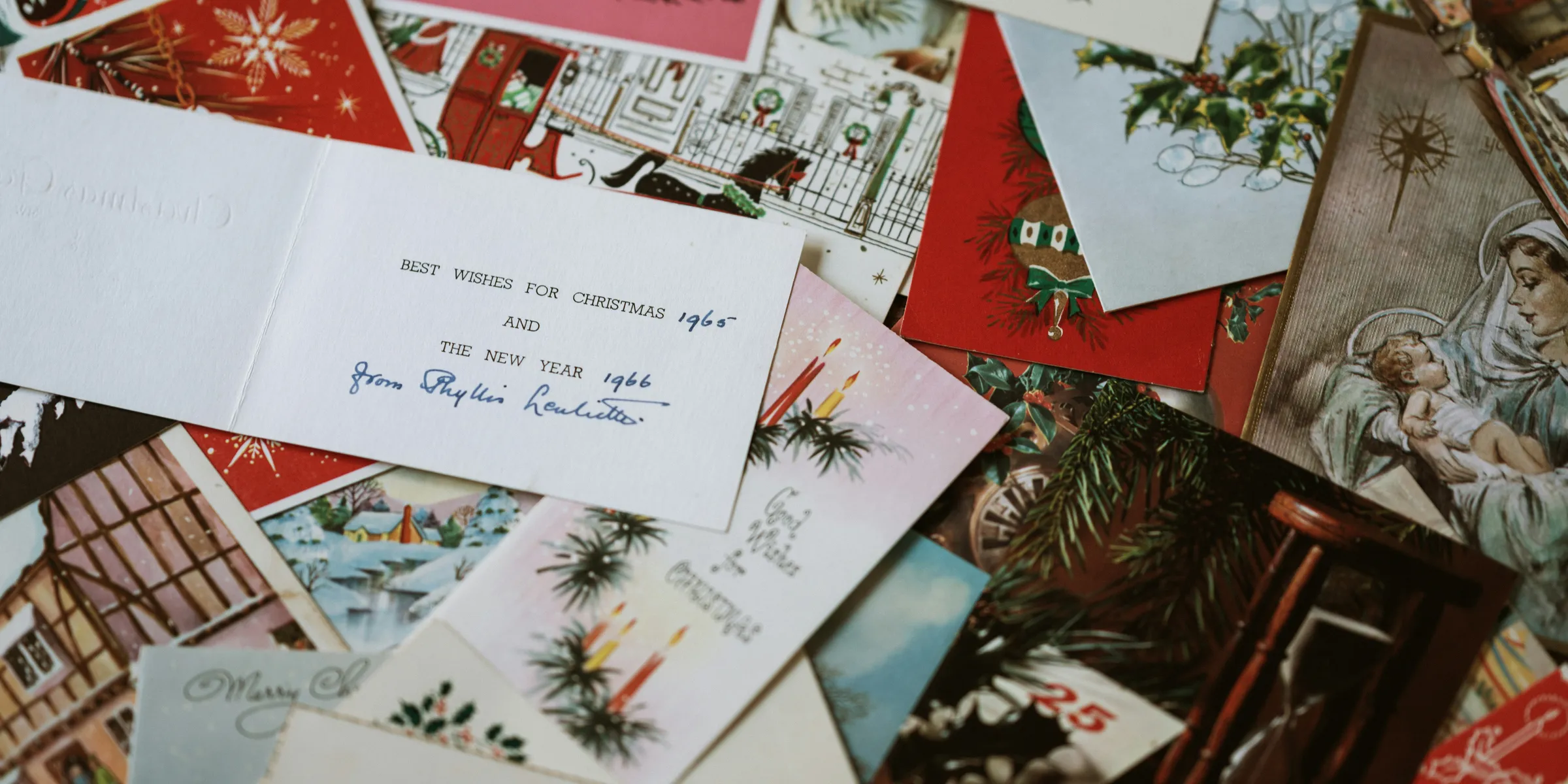 assorted-color card lot