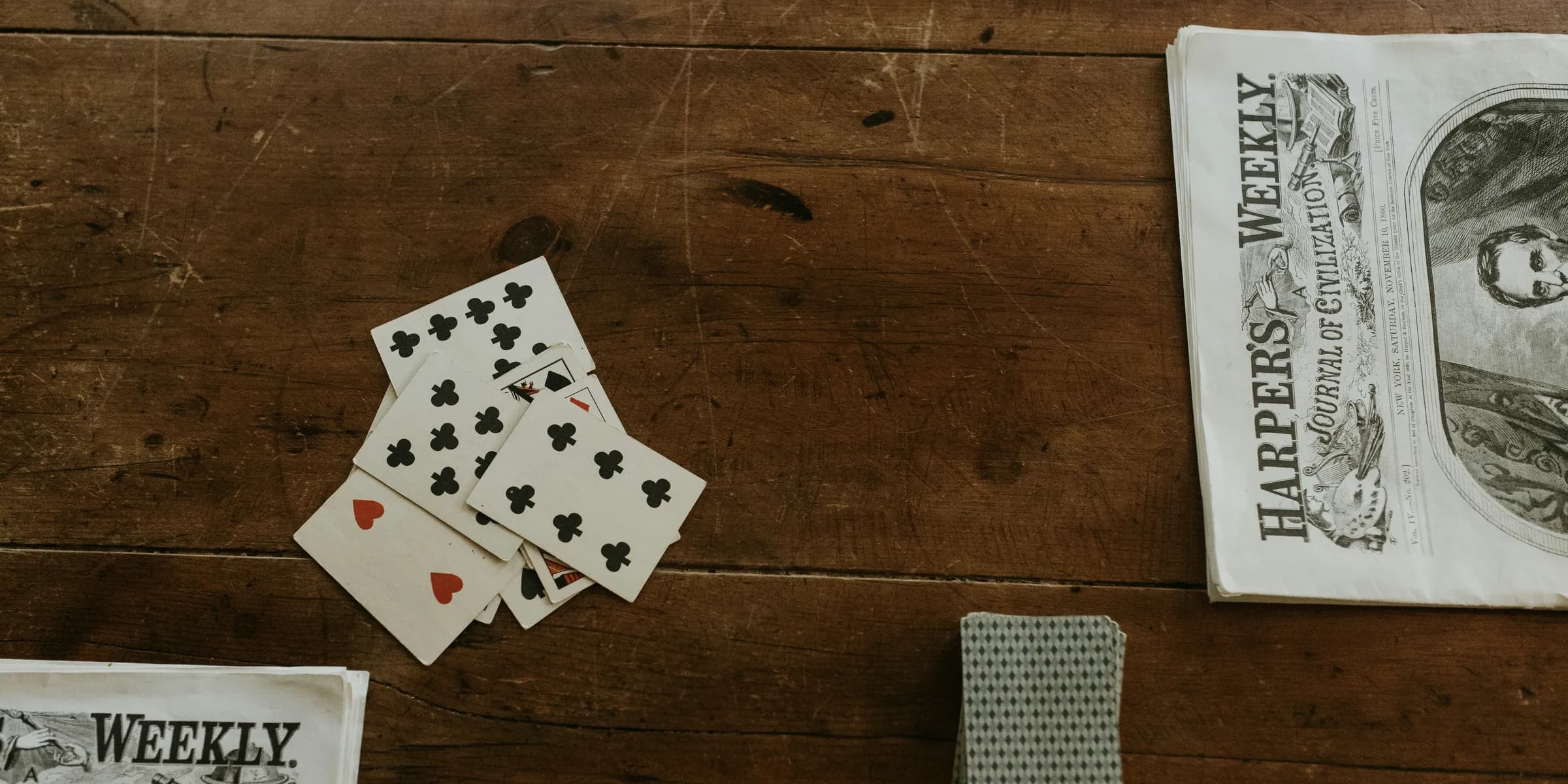 assorted playing card