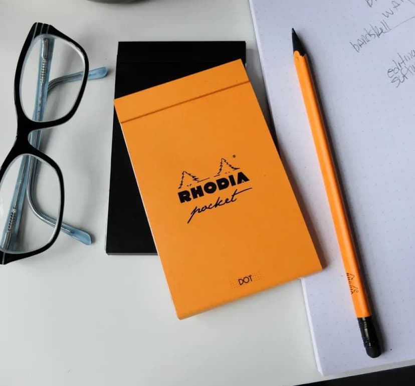 Writing imagery featuring Pocket Notepad