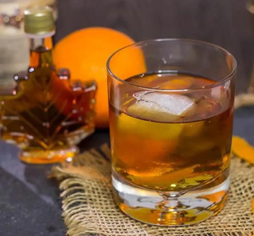 Drinks imagery featuring Basil Hayden Smoked Cinnamon Old Fashioned